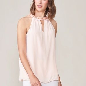 Spartina 449 Corynne Halter Cloud Pink Size Small